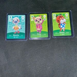 Animal crossing amiibo cards